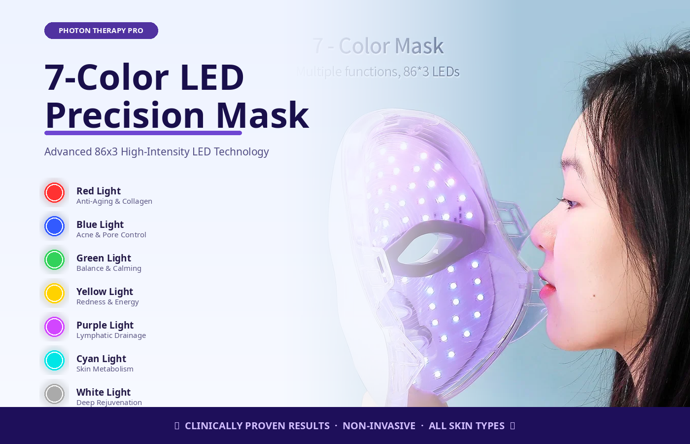 Radiant Glow Therapy Mask